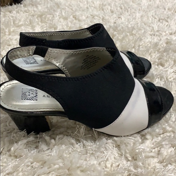 Anne Klein open-toe sling-back heel - Picture 2 of 5